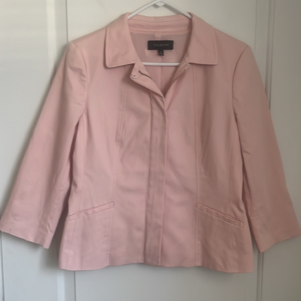 Talbots Light Pink 3/4 Sleeve Women's Sz 6 Workwear Jacket